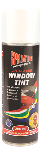 Sprayon spray paints  Window Tint Spray Paint