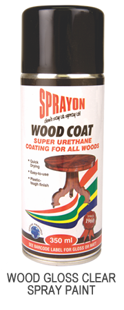 Wood Gloss Clear Spray Paint