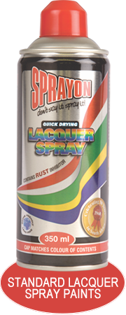 Standard Laquer Spray Paints